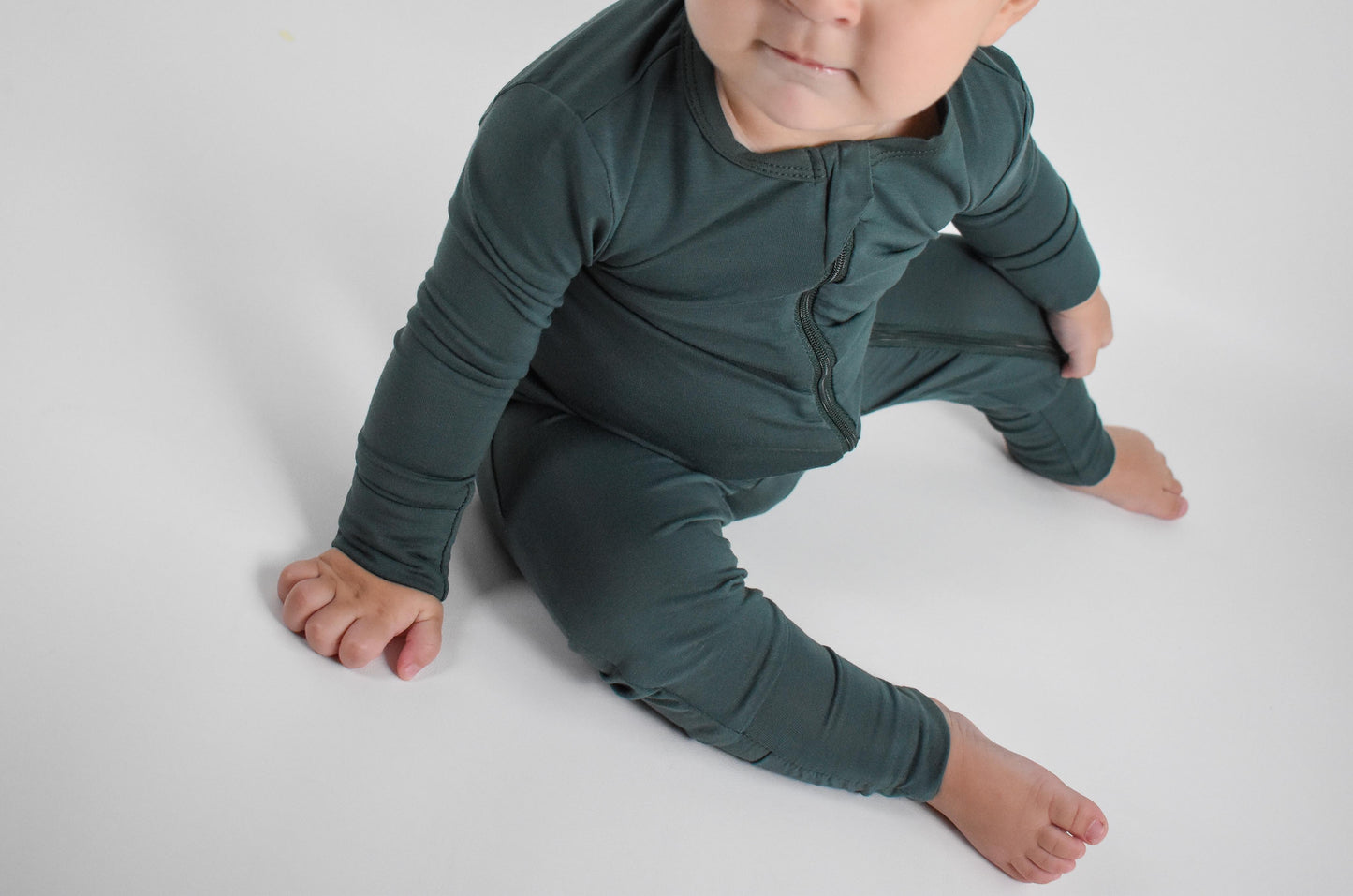 Zippy Romper in "Faded Emerald" ***RESTOCKING SOON***