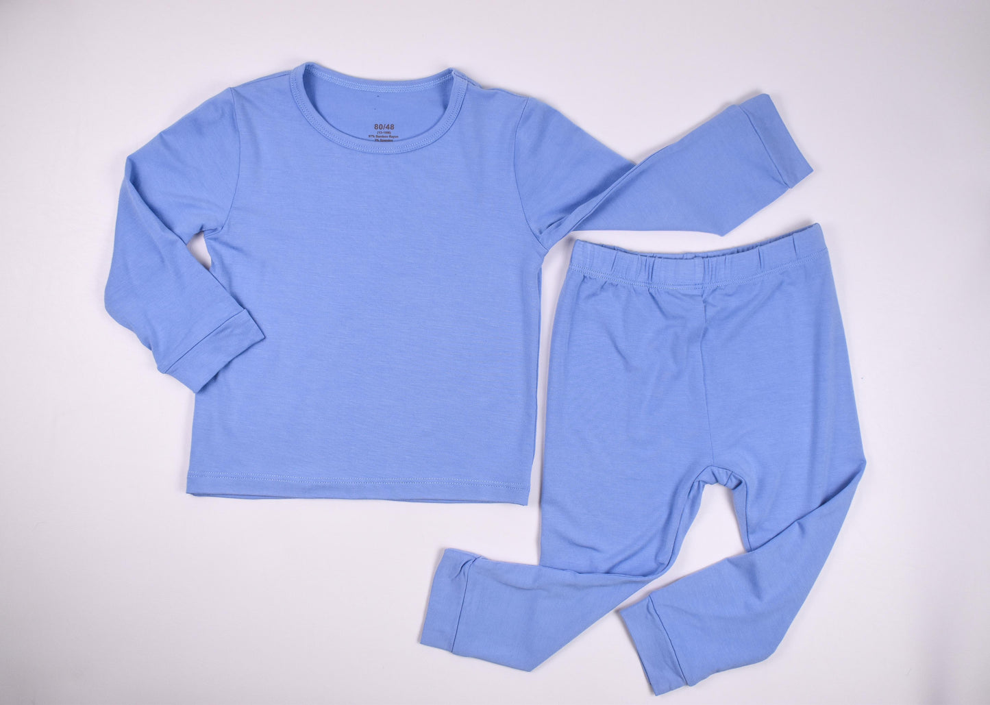 Long Sleeve and Pants 2 piece set in "Sky Blue" ***Restocking Soon***