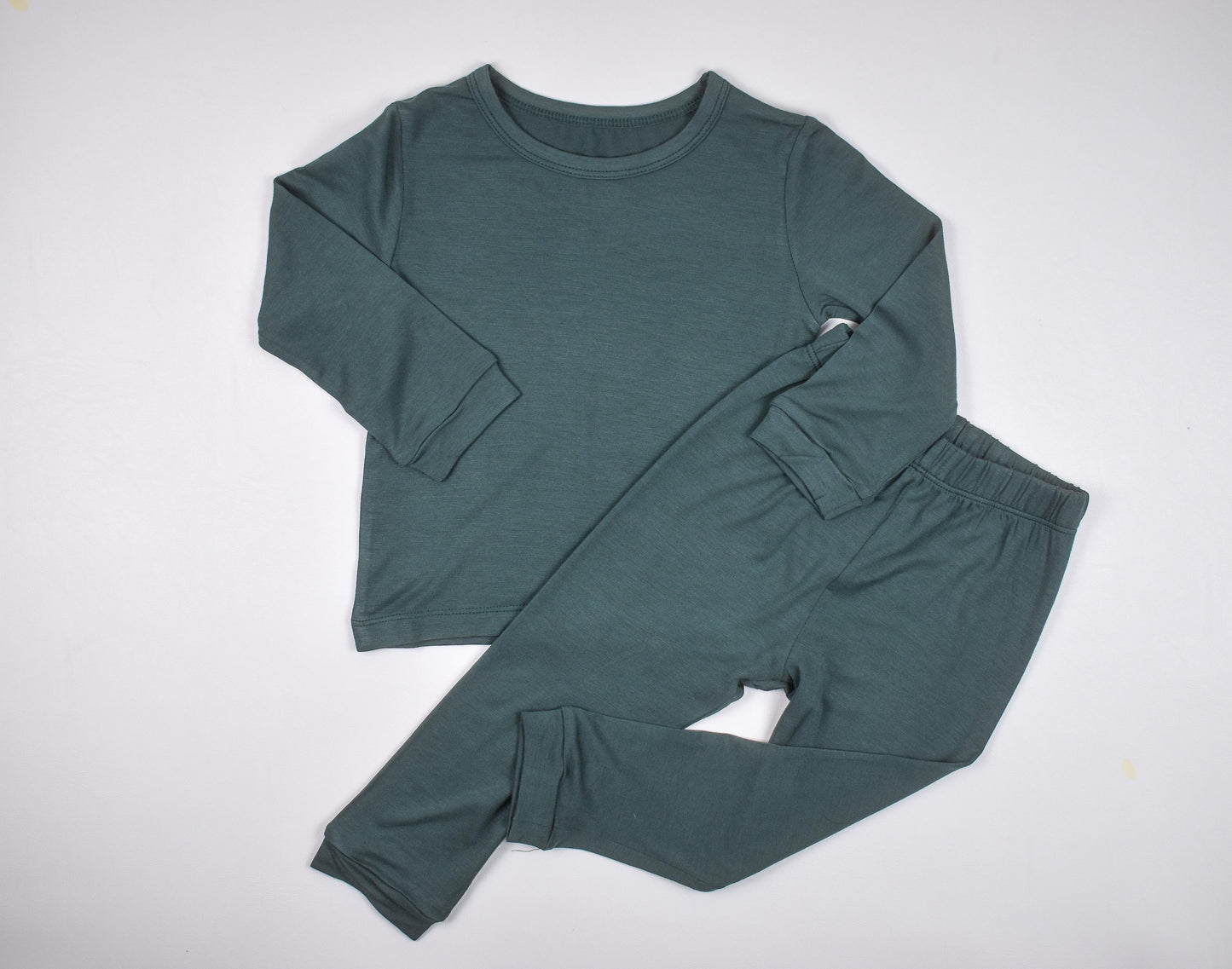 Long Sleeve and Pants 2 piece set in "Emerald" ***Restocking Soon***