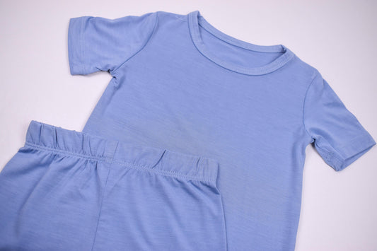 T-shirt and Shorts 2 piece set in "Sky Blue" ***Restocking Soon***